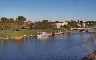 Kraków widok na Most Grunwaldzki - 28-04-2026 16:23