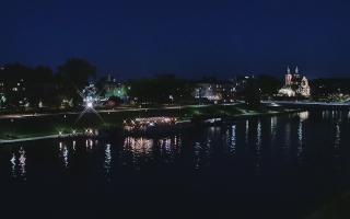 Kraków widok na Most Grunwaldzki - 28-04-2026 18:39