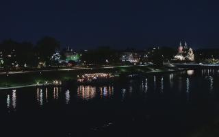 Kraków widok na Most Grunwaldzki - 28-04-2026 18:47