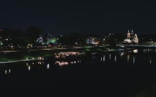 Kraków widok na Most Grunwaldzki - 28-04-2026 19:02