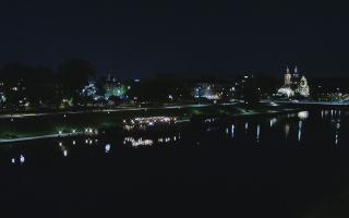Kraków widok na Most Grunwaldzki - 28-04-2026 19:10
