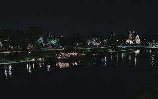 Kraków widok na Most Grunwaldzki - 28-04-2026 19:17