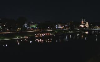 Kraków widok na Most Grunwaldzki - 28-04-2026 19:40