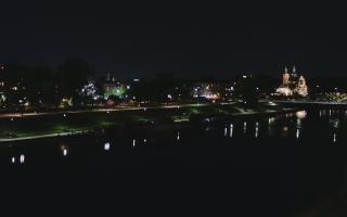 Kraków widok na Most Grunwaldzki - 28-04-2026 19:55