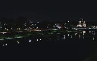 Kraków widok na Most Grunwaldzki - 28-04-2026 20:03