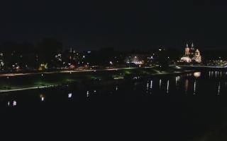 Kraków widok na Most Grunwaldzki - 28-04-2026 20:26