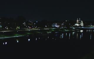Kraków widok na Most Grunwaldzki - 28-04-2026 20:33