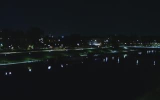 Kraków widok na Most Grunwaldzki - 28-04-2026 21:11