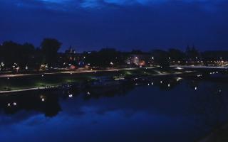Kraków widok na Most Grunwaldzki - 01-05-2026 02:19