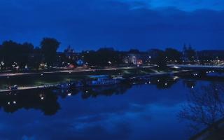 Kraków widok na Most Grunwaldzki - 01-05-2026 02:27