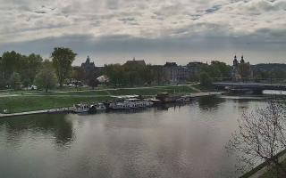 Kraków widok na Most Grunwaldzki - 01-05-2026 07:15
