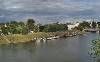 Kraków widok na Most Grunwaldzki - 15-06-2026 15:27