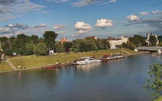 Kraków widok na Most Grunwaldzki - 15-06-2026 16:28