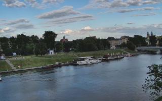 Kraków widok na Most Grunwaldzki - 15-06-2026 16:43