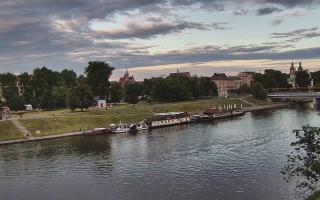 Kraków widok na Most Grunwaldzki - 15-06-2026 17:51