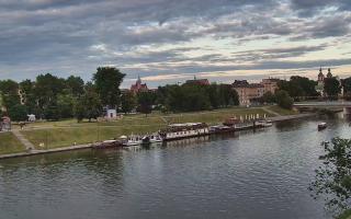 Kraków widok na Most Grunwaldzki - 15-06-2026 17:59