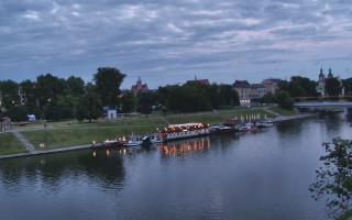 Kraków widok na Most Grunwaldzki - 15-06-2026 18:52