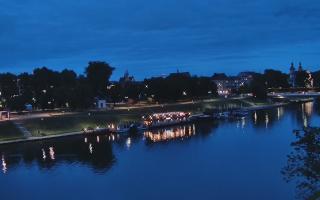 Kraków widok na Most Grunwaldzki - 15-06-2026 19:15