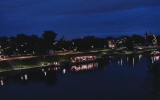 Kraków widok na Most Grunwaldzki - 15-06-2026 19:30
