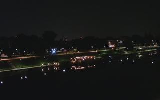 Kraków widok na Most Grunwaldzki - 28-06-2026 00:17