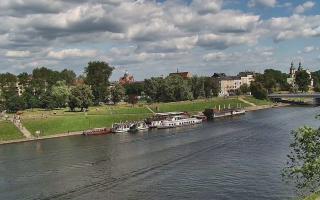 Kraków widok na Most Grunwaldzki - 04-07-2026 13:00