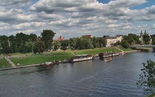 Kraków widok na Most Grunwaldzki - 04-07-2026 13:38