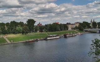 Kraków widok na Most Grunwaldzki - 04-07-2026 13:46