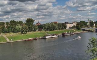 Kraków widok na Most Grunwaldzki - 04-07-2026 13:53