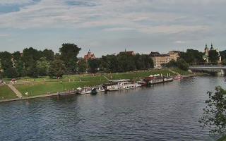 Kraków widok na Most Grunwaldzki - 18-07-2026 15:44