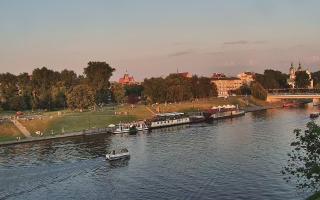 Kraków widok na Most Grunwaldzki - 30-07-2026 17:40
