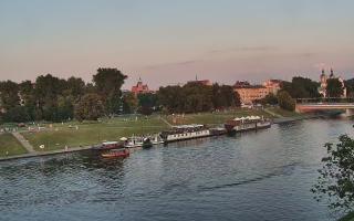 Kraków widok na Most Grunwaldzki - 30-07-2026 17:47