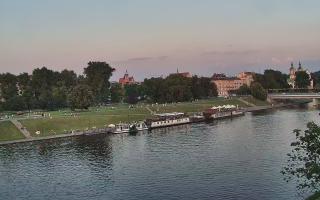 Kraków widok na Most Grunwaldzki - 30-07-2026 17:55