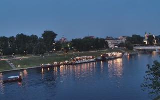 Kraków widok na Most Grunwaldzki - 30-07-2026 18:40