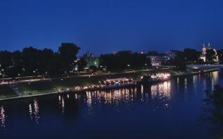 Kraków widok na Most Grunwaldzki - 30-07-2026 18:55