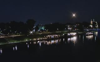 Kraków widok na Most Grunwaldzki - 30-07-2026 19:26