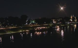 Kraków widok na Most Grunwaldzki - 30-07-2026 19:41