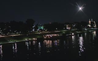 Kraków widok na Most Grunwaldzki - 30-07-2026 19:49