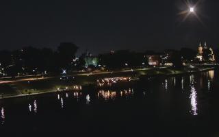 Kraków widok na Most Grunwaldzki - 30-07-2026 20:04