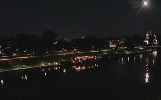 Kraków widok na Most Grunwaldzki - 30-07-2026 20:11