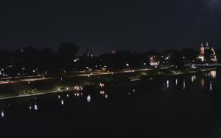 Kraków widok na Most Grunwaldzki - 30-07-2026 20:42