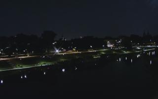 Kraków widok na Most Grunwaldzki - 30-07-2026 20:49
