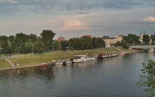 Kraków widok na Most Grunwaldzki - 01-08-2026 16:51