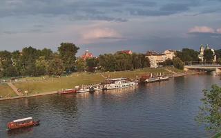 Kraków widok na Most Grunwaldzki - 01-08-2026 16:58