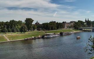 Kraków widok na Most Grunwaldzki - 01-09-2026 09:35