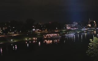 Kraków widok na Most Grunwaldzki - 10-10-2026 18:45