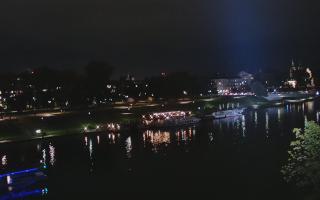 Kraków widok na Most Grunwaldzki - 10-10-2026 18:52
