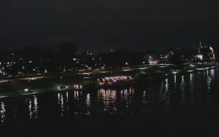 Kraków widok na Most Grunwaldzki - 10-10-2026 19:30