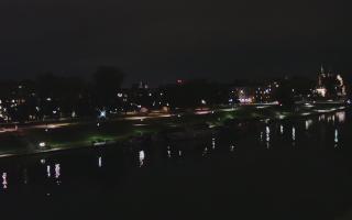 Kraków widok na Most Grunwaldzki - 10-10-2026 19:53