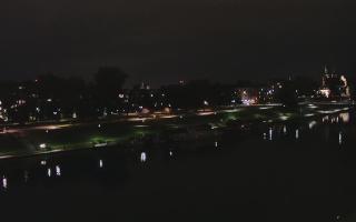 Kraków widok na Most Grunwaldzki - 10-10-2026 20:01