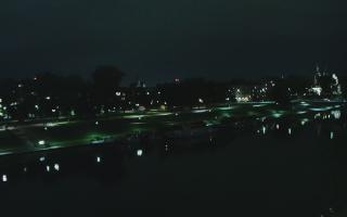 Kraków widok na Most Grunwaldzki - 10-10-2026 20:08